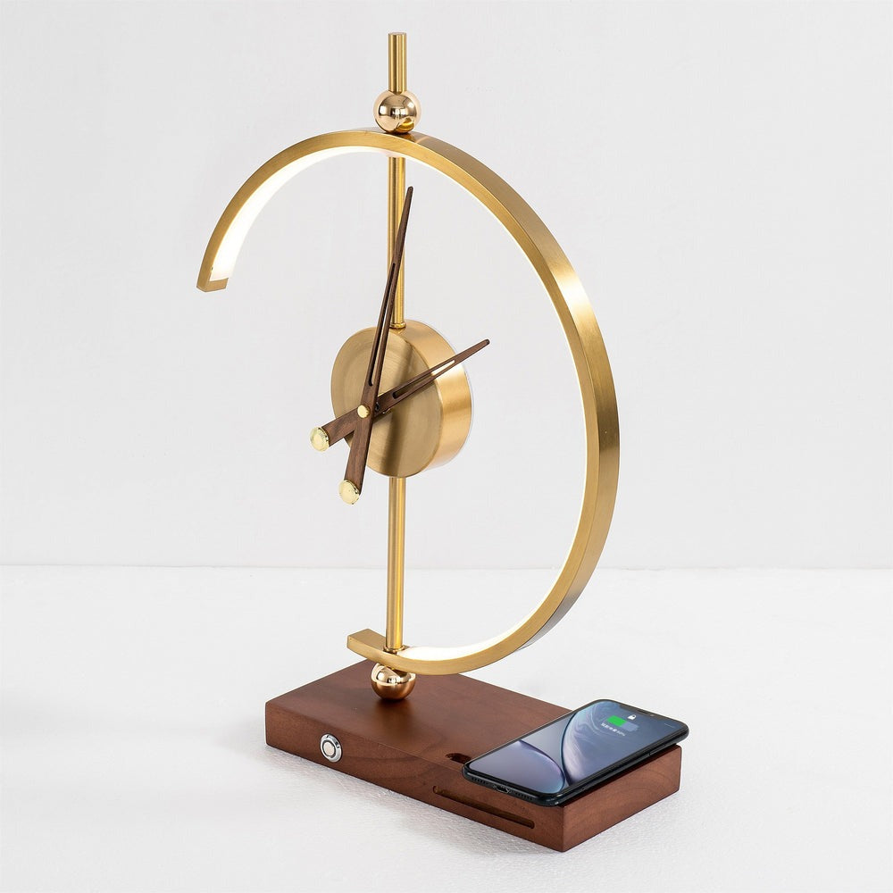 Eclipse Clock Lamp (Wireless Charging)