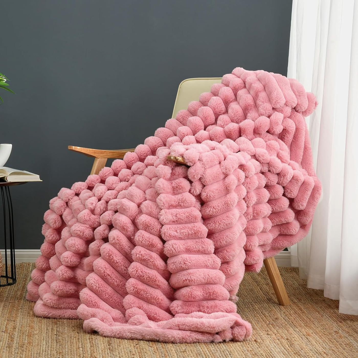 CuddleCloud Plush Throw Blanket