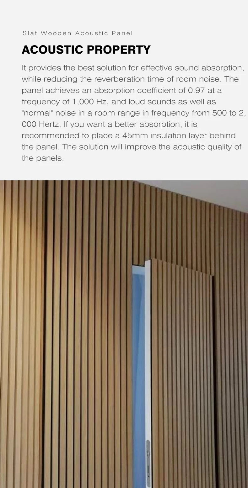 Wood Acoustic Wall Panels