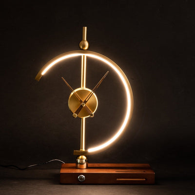 Eclipse Clock Lamp (Wireless Charging)