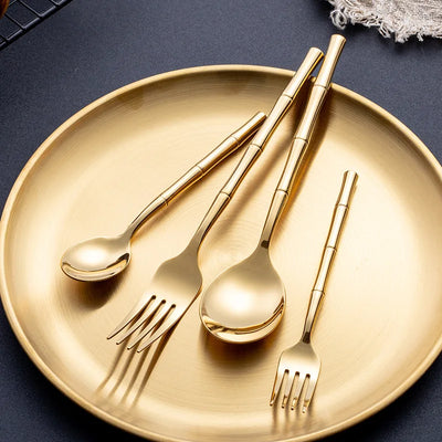 Western Tableware (Bamboo Style 10/15/20/25/30pcs)