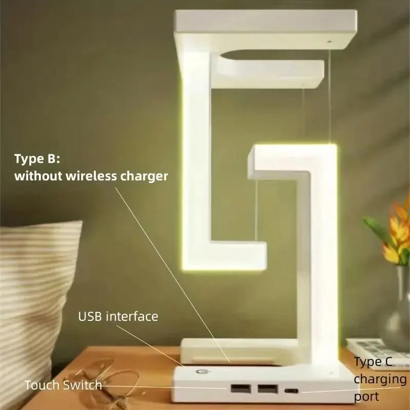 Anti Gravity Night Light Table Desk Lamp