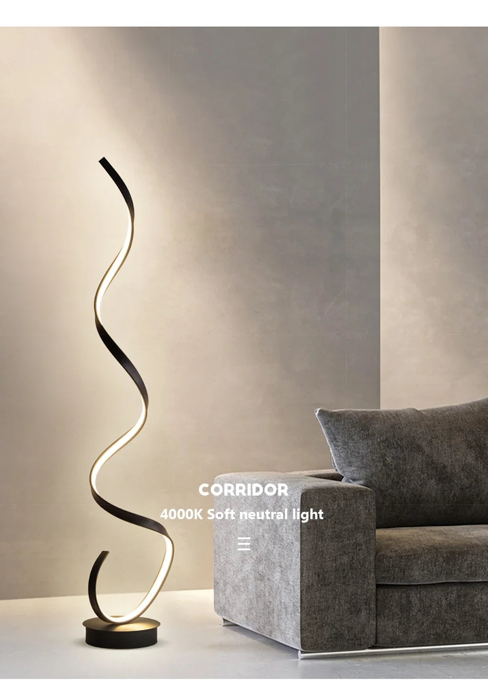 Modern LED Floor Lamp Design Stand