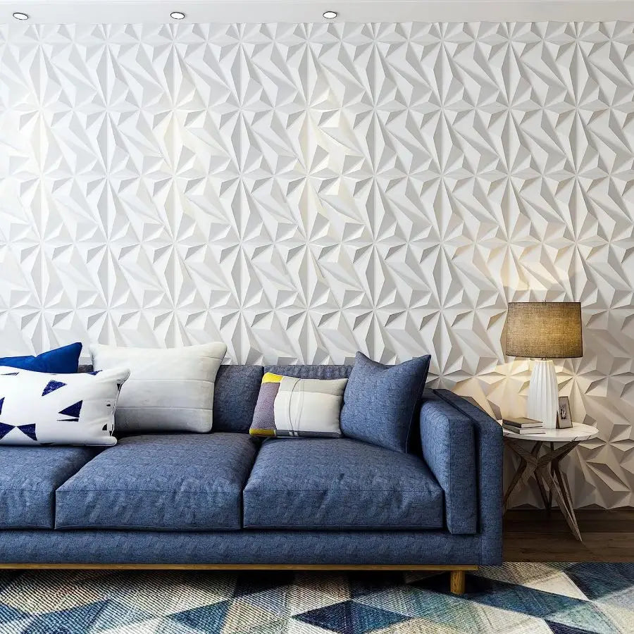 3D textured wall panels for indoor wall decoration