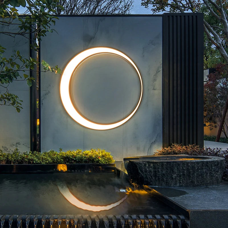 LED Moon Wall Light