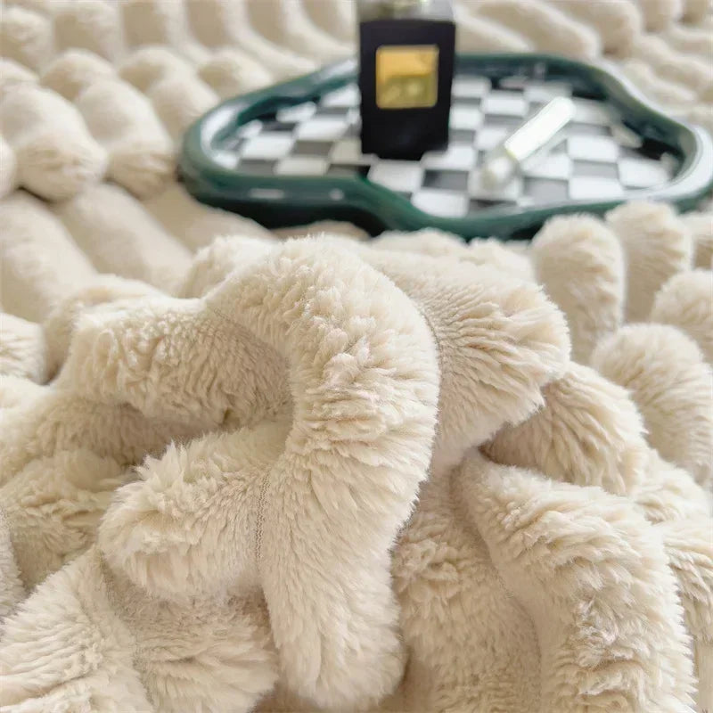 CuddleCloud Plush Throw Blanket