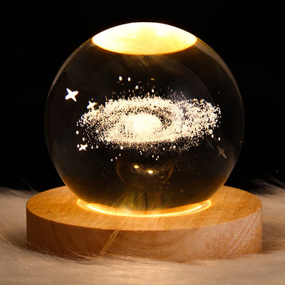 Galaxy Crystal Ball lamp