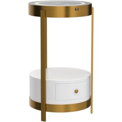 Gold Smart Led Nightstand