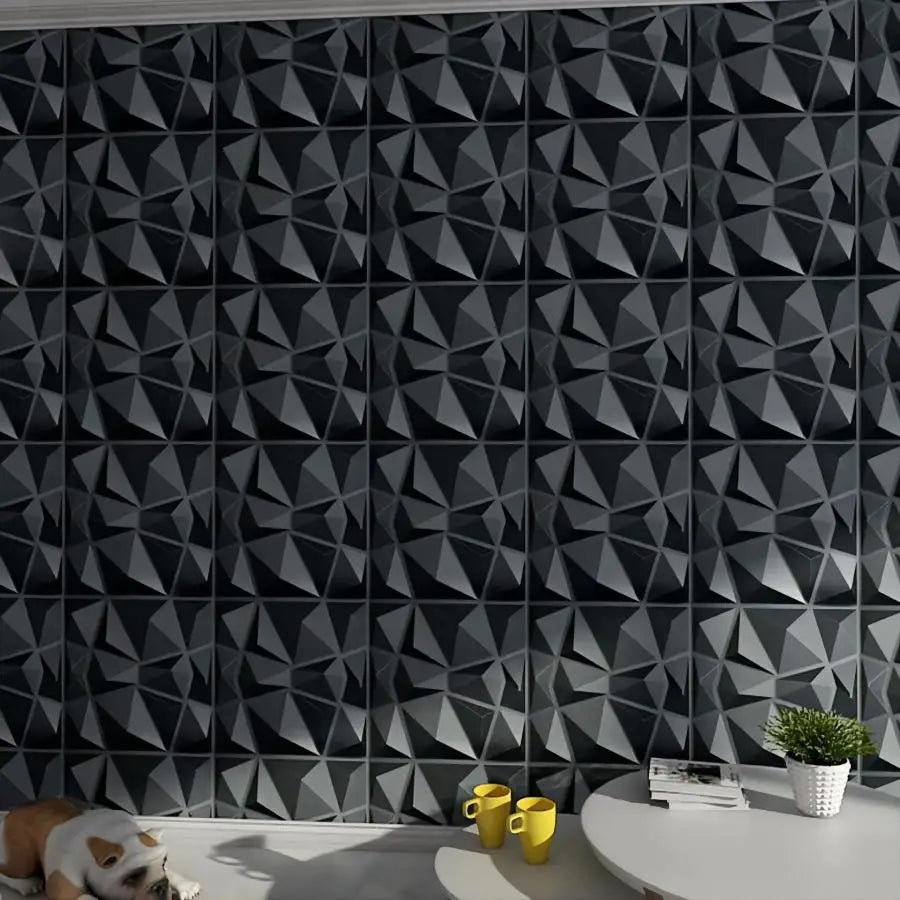 3D textured wall panels for indoor wall decoration