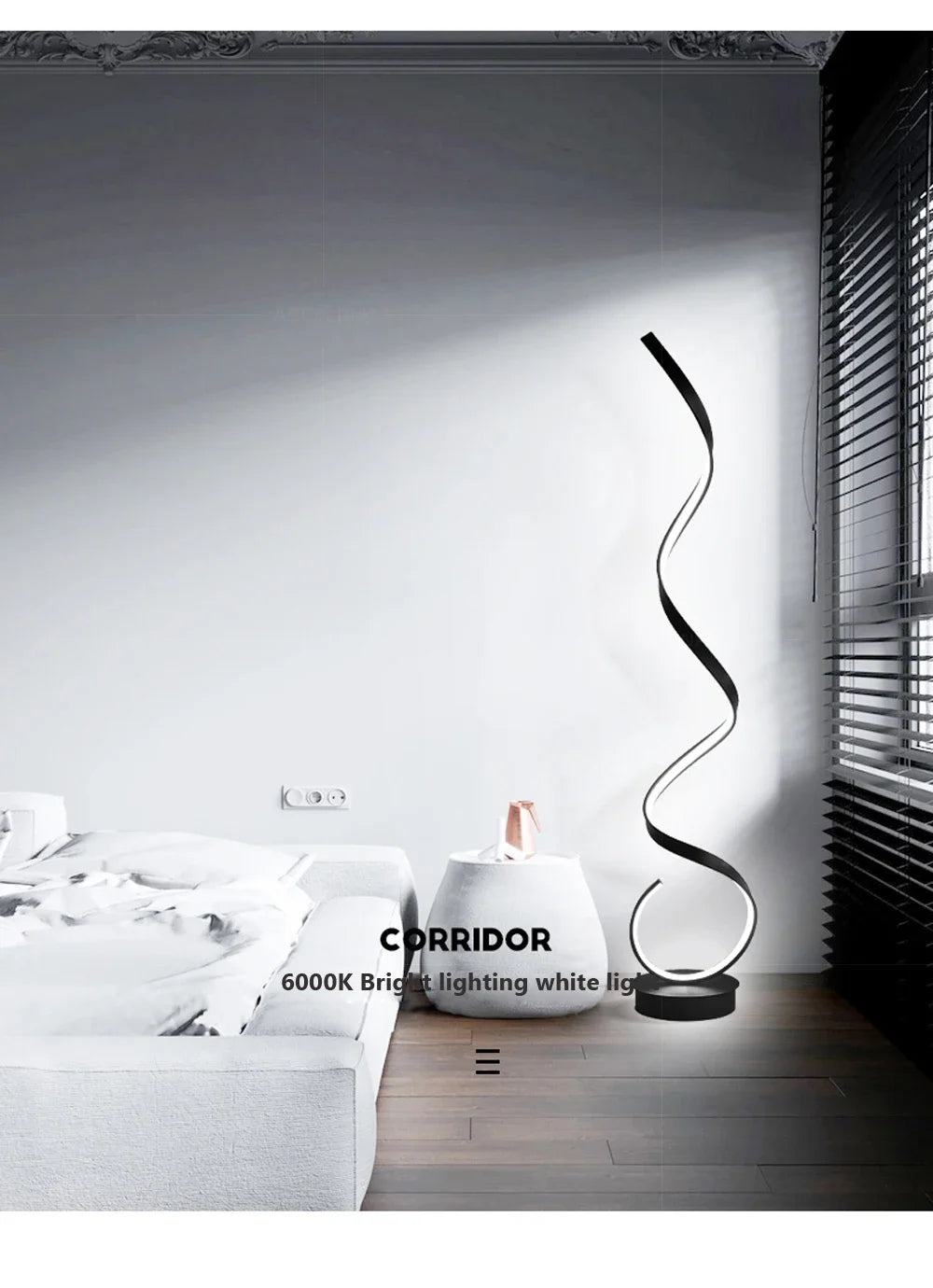 Modern LED Floor Lamp Design Stand