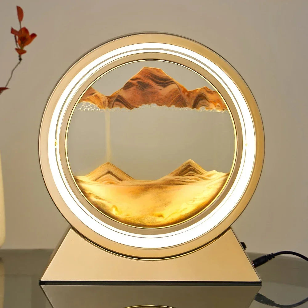 Moving Sand Art Lamp