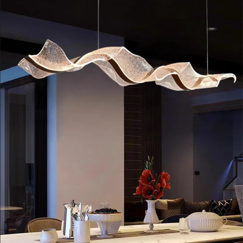 Starry Sky Ribbon Chandelier