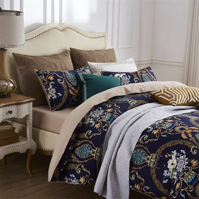 Luxe Serenity Egyptian Cotton Duvet Cover Set