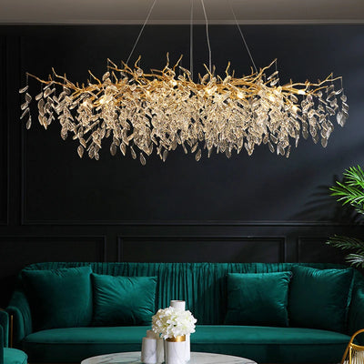 Crystalline Luxe Chandelier