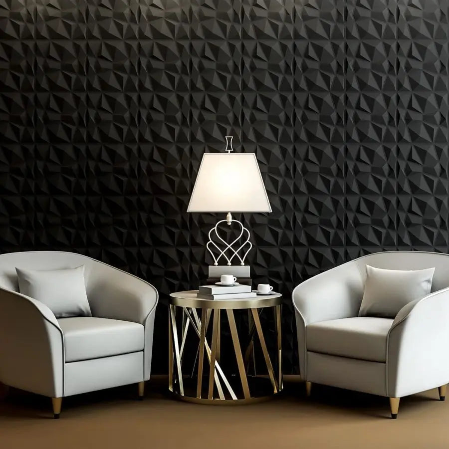 3D textured wall panels for indoor wall decoration