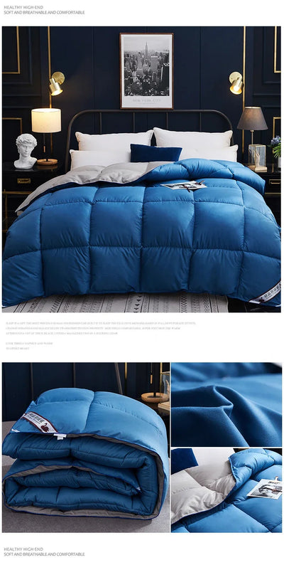 Arctic Haven Winter Quilted Goose Down Comforter