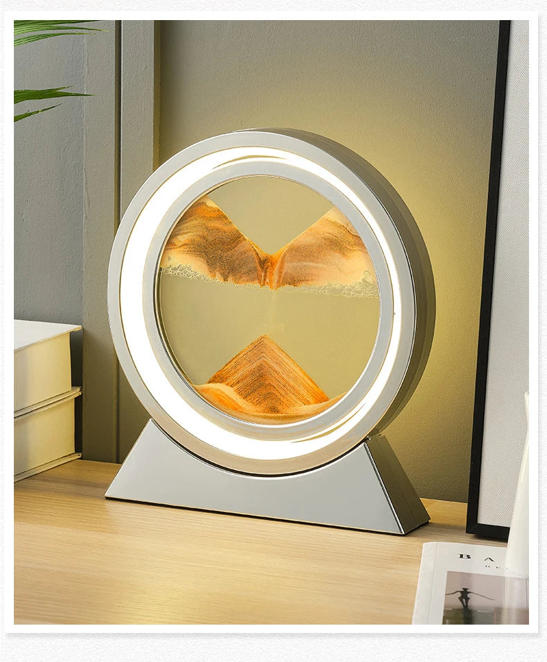 Moving Sand Art Lamp