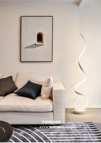 Modern LED Floor Lamp Design Stand