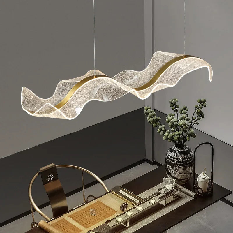 Starry Sky Ribbon Chandelier