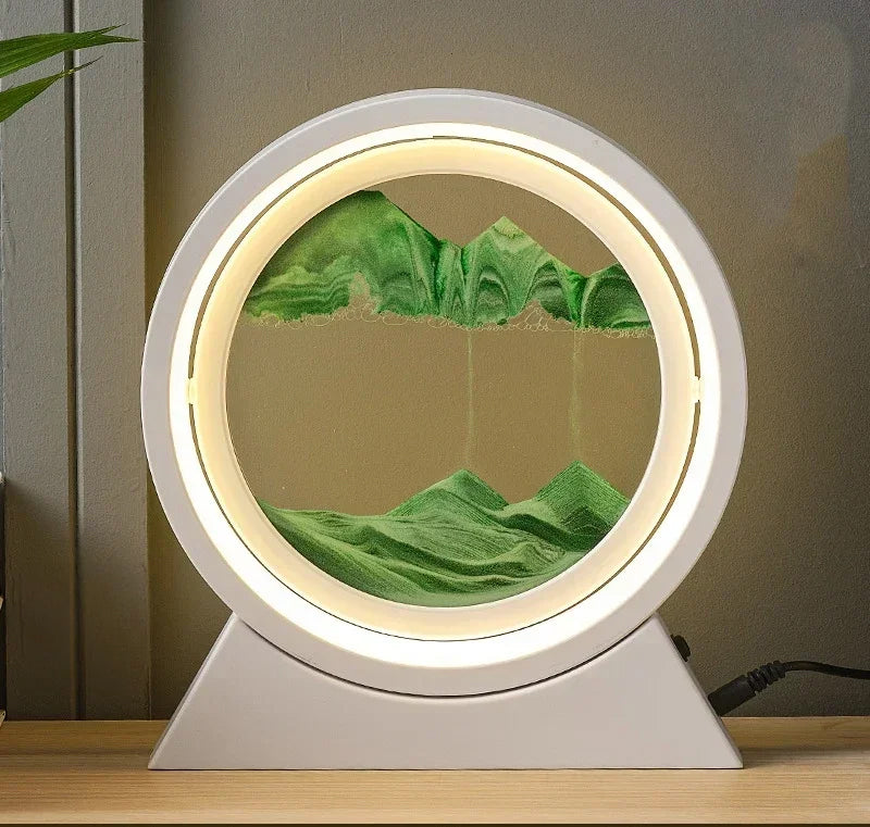 Moving Sand Art Lamp