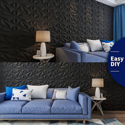 3D textured wall panels for indoor wall decoration