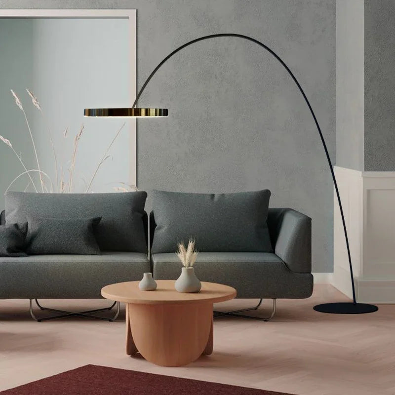 Modern Minimalist Floor Lamp Sofas for Living Room