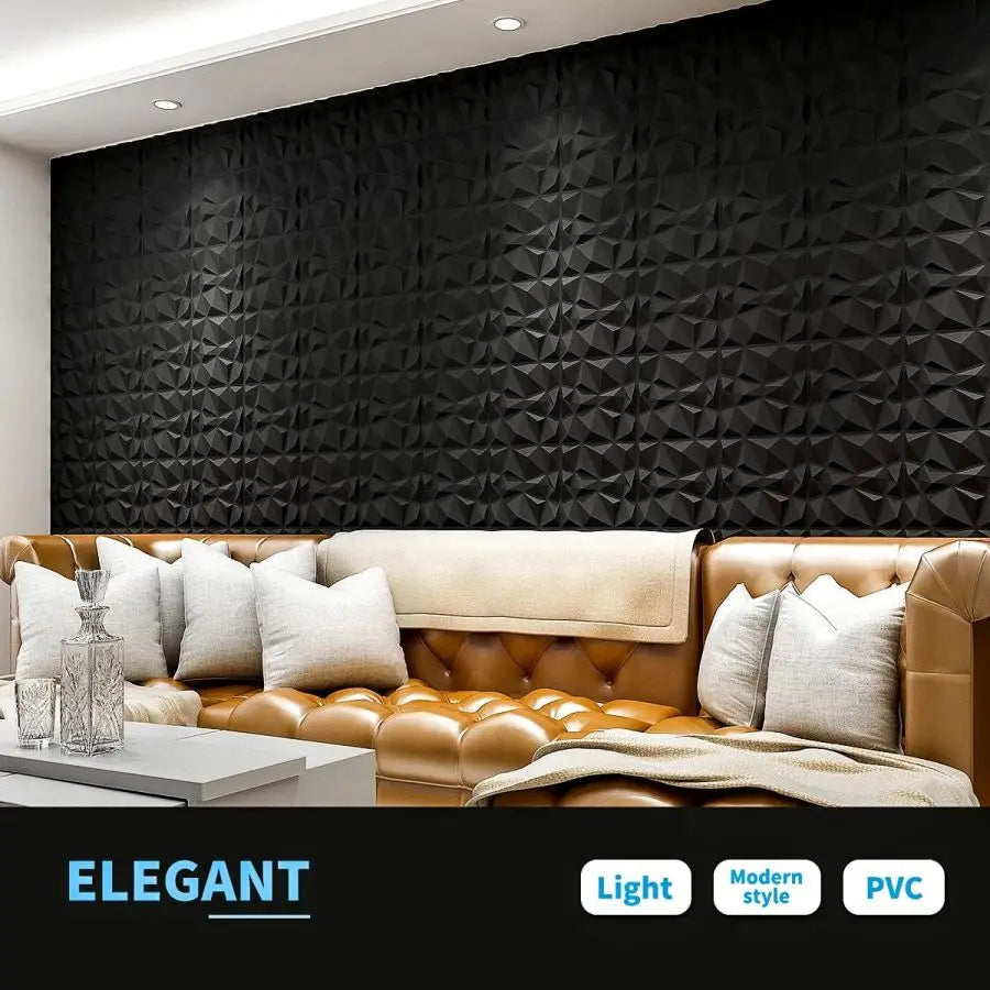 3D textured wall panels for indoor wall decoration