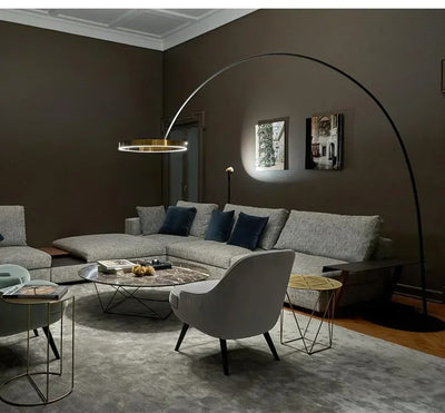 Modern Minimalist Floor Lamp Sofas for Living Room