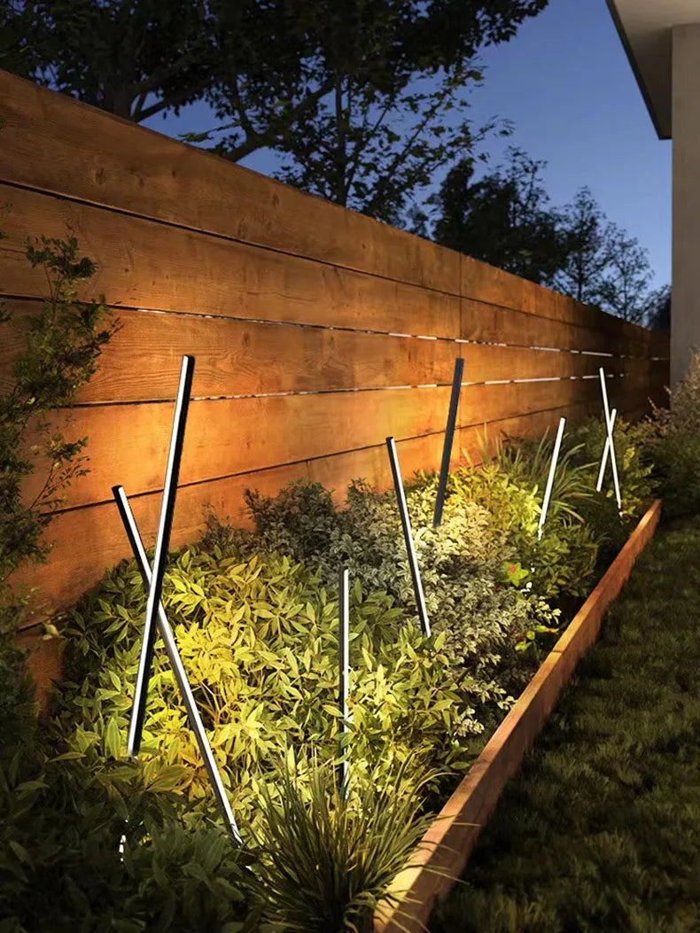 Modern Outdoor Long Lawn Light