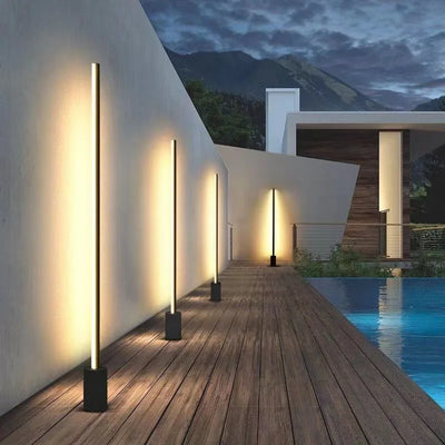 Modern Outdoor Long Lawn Light