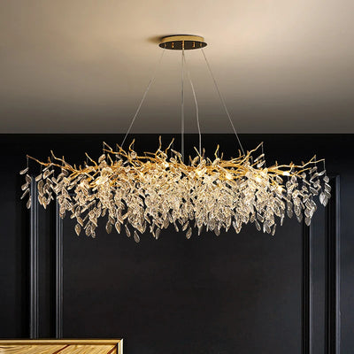 Crystalline Luxe Chandelier