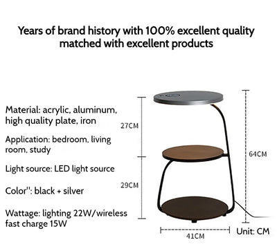 LumiOak Smart Table