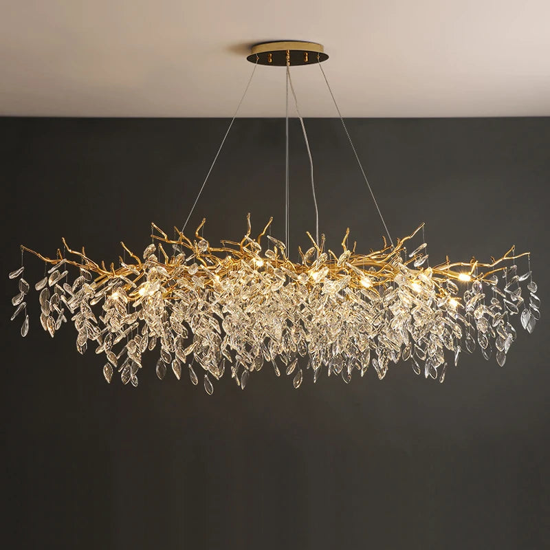 Crystalline Luxe Chandelier