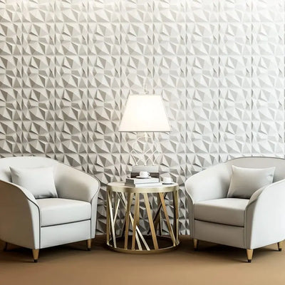 3D textured wall panels for indoor wall decoration