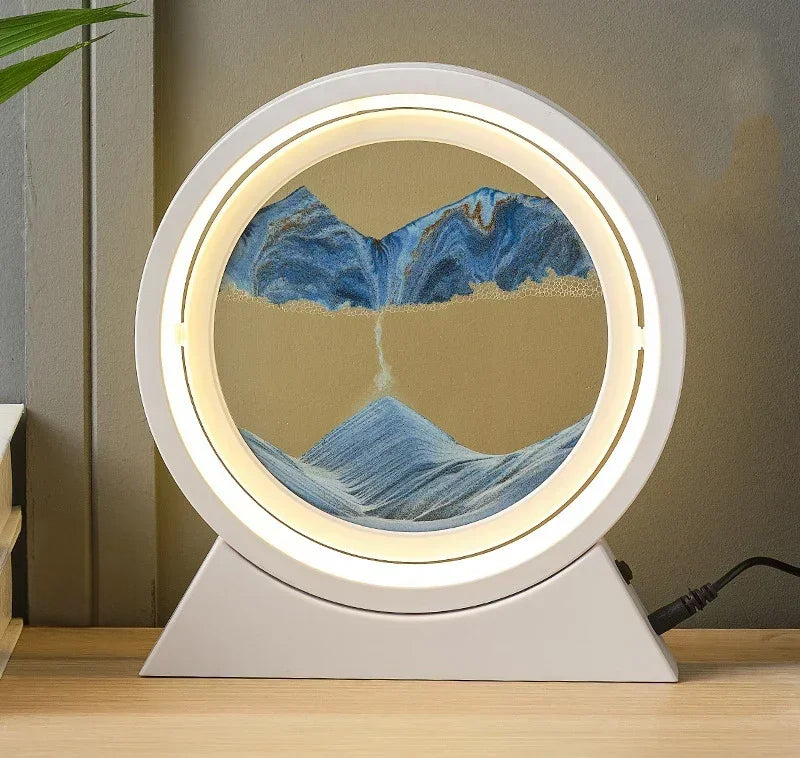 Moving Sand Art Lamp