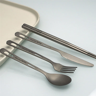 Pure Titanium Tableware Set