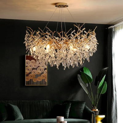 Crystalline Luxe Chandelier