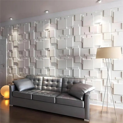 12pcs 3D wall panels for indoor wall decoration