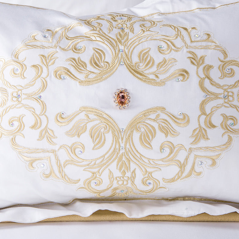 Golden Grace Egyptian Cotton Duvet Set (1000TC Egyptian Cotton)