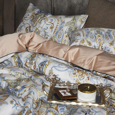 Heritage Luxe Egyptian Cotton Duvet Cover Set (600 TC - US Sizes)